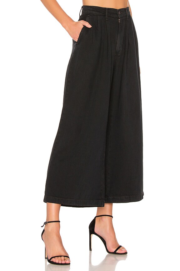 view 2 of 4 Wide Leg Pleated Jean in Omen