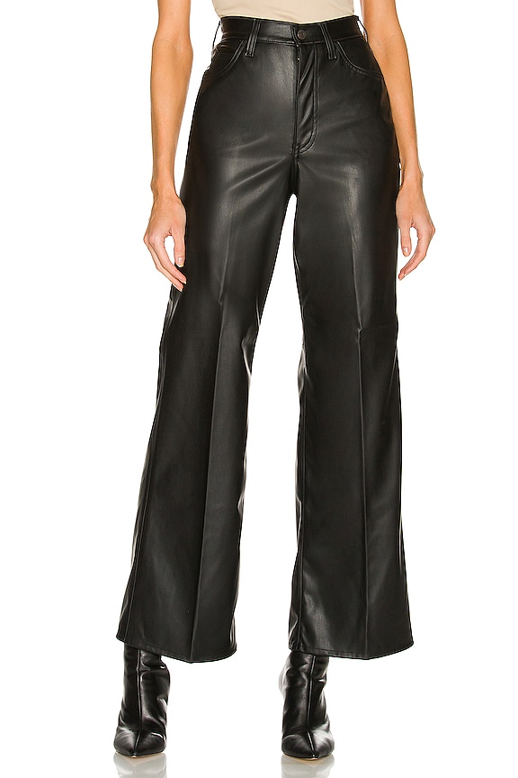 LEVI'S 70s Flare Faux Leather Pant in Leather Night | REVOLVE