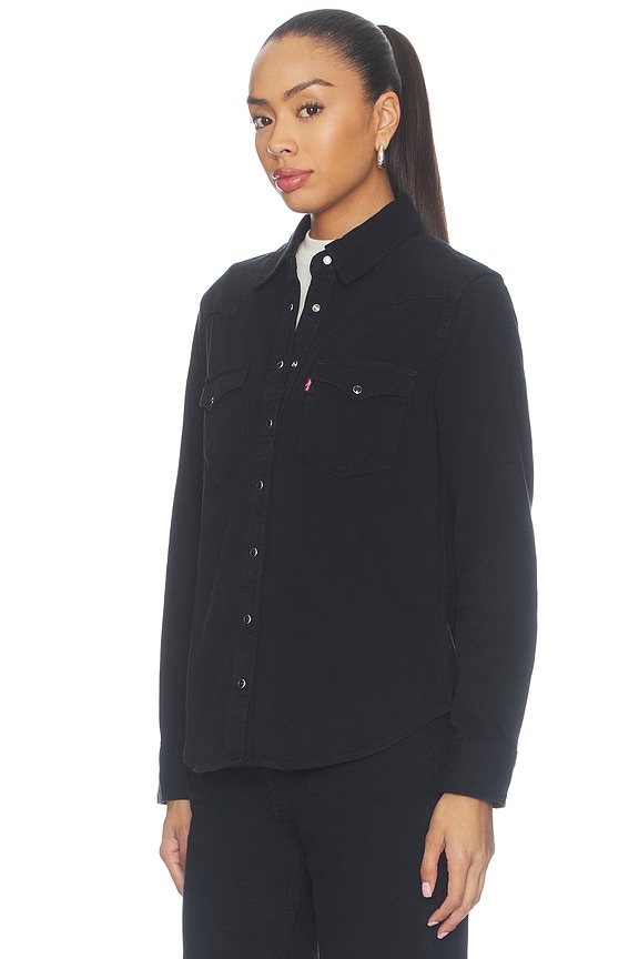 view 2 of 4 Heritage Western Denim Shirt in Basic Night Western