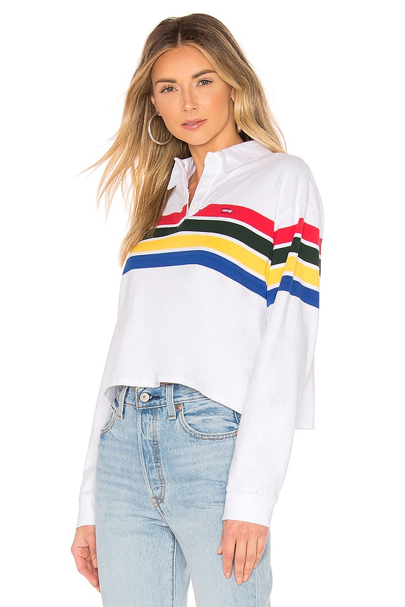 view 2 of 4 Rugby Tee in Westley White & Ground