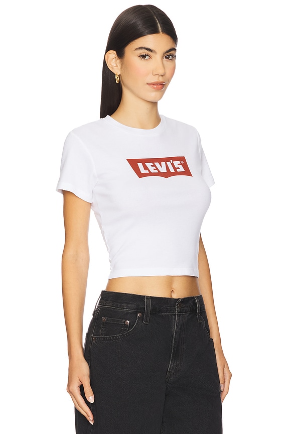 view 2 of 4 Essential Sporty Tee in Bright White