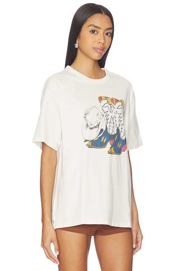 view 2 of 4 Taybor Tee in Cowboy Boot And Hat Egret