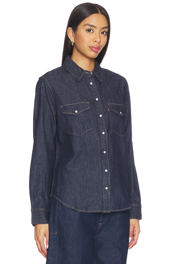 view 2 of 4 CAMISA DENIM ICONIC WESTERN in Today's News