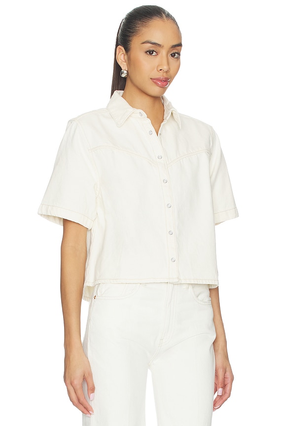 view 2 of 4 CAMISA DENIM LOGAN in Truth Slip