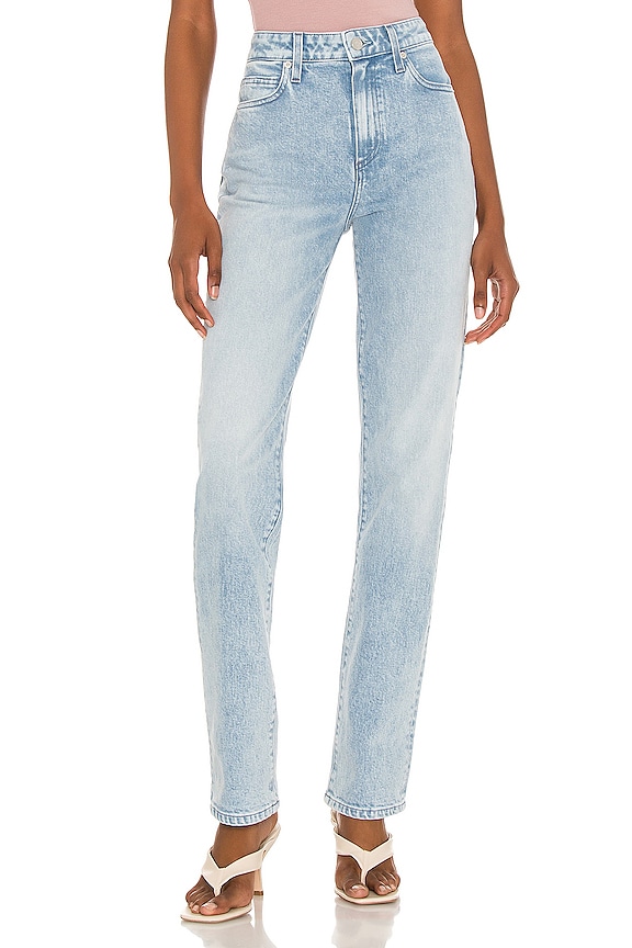 view 1 of 4 High Rise Sabine Straight in Flora Wash