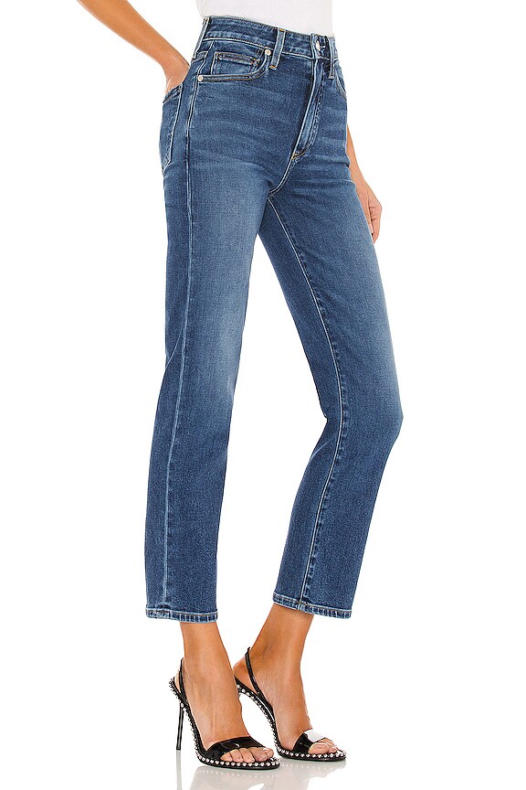 view 2 of 4 High Rise Sabine Straight in Libertine Wash