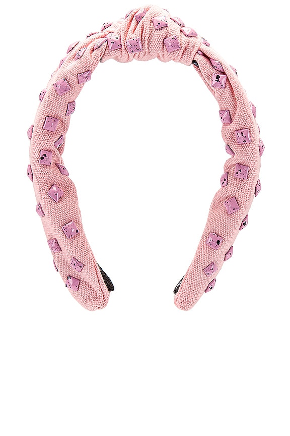 view 2 of 3 BANDA PELO STUDDED in Bubblegum Pink Splatter