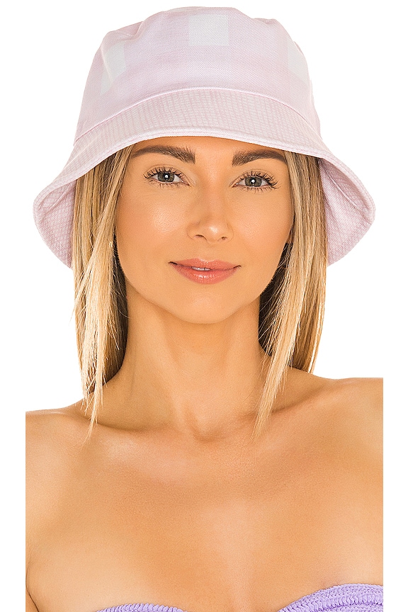 view 1 of 3 X Solid & Striped Bucket Hat in Painted Gingham