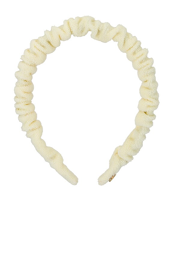 view 2 of 3 Jessie Terry Headband in Ivory