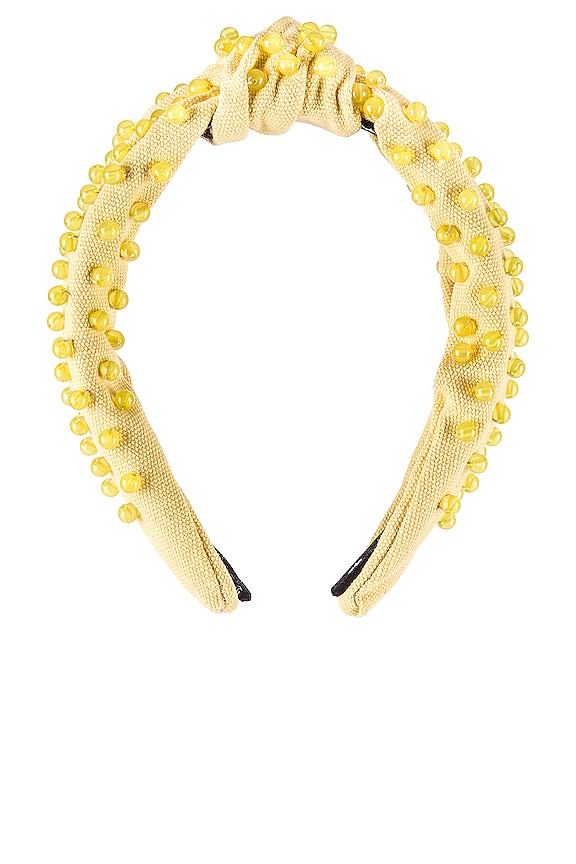 view 2 of 3 BANDA PELO BEADED in Lemon