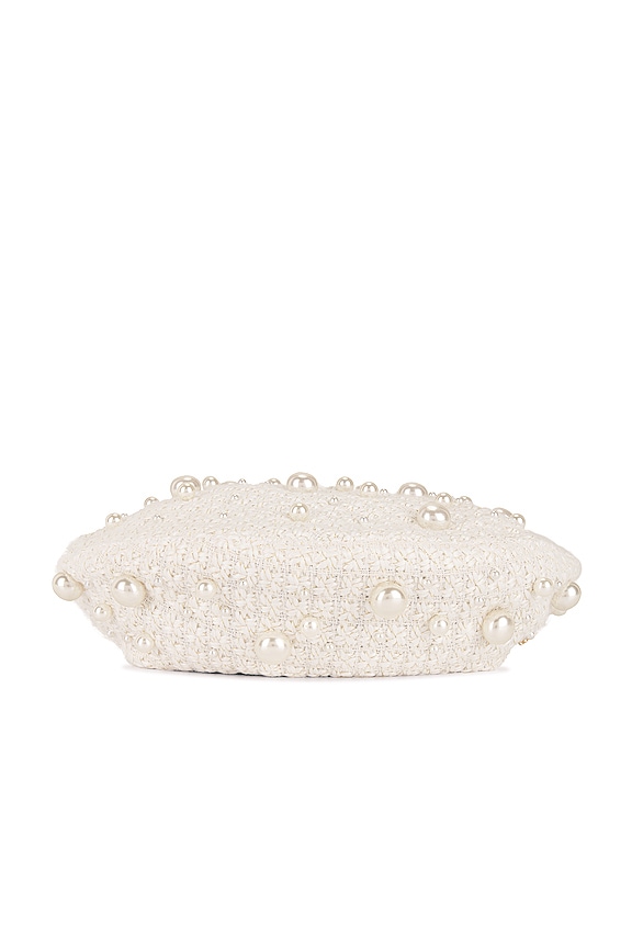 view 2 of 4 Bridget Pearl Beret in Ivory