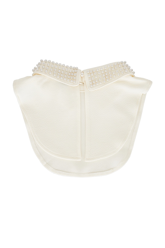 view 2 of 2 ВОРОТНИК ALL OVER PEARL in Ivory