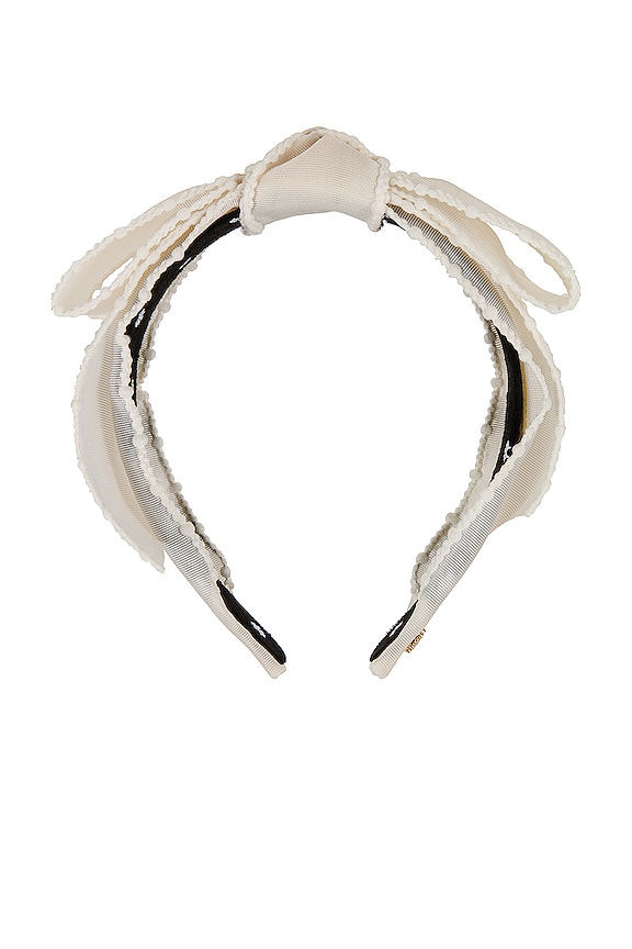 view 2 of 3 SHIRLEY ヘッドバンド in Ivory