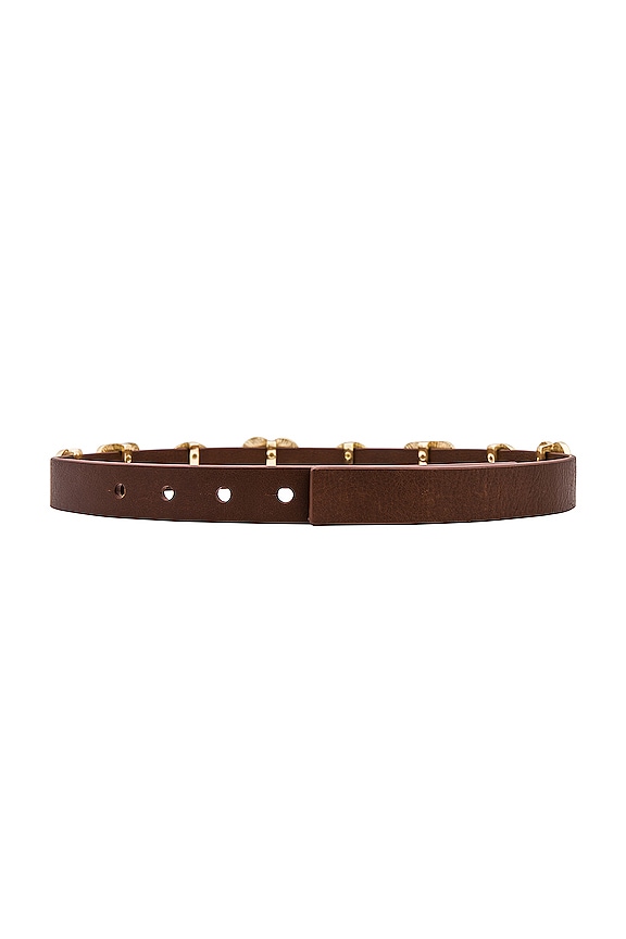 view 2 of 3 Pearl Station Belt in Walnut