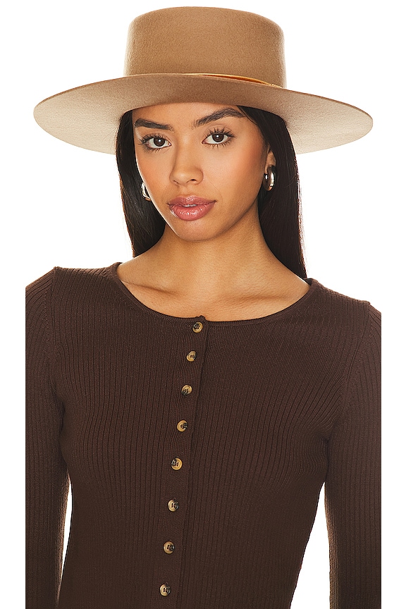 Lele Sadoughi Michelle Wool Hat in Harvest | REVOLVE