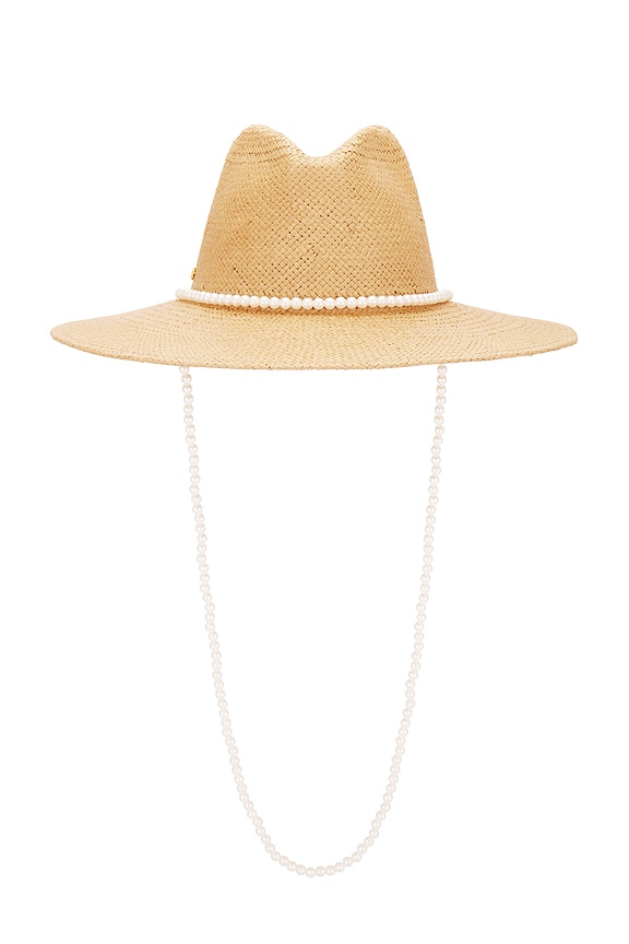 view 2 of 4 Pearl Strand Straw Hat in Natural