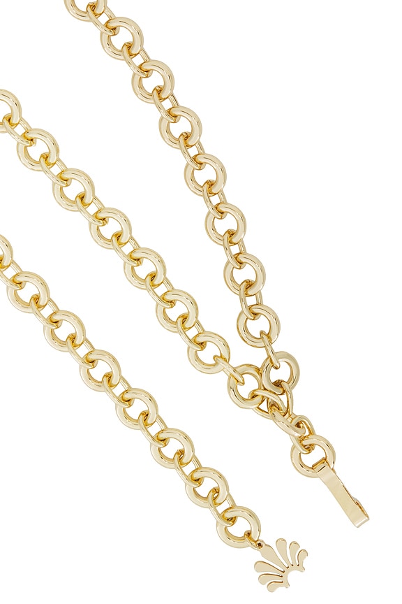 view 2 of 2 Chain Belt in Gold