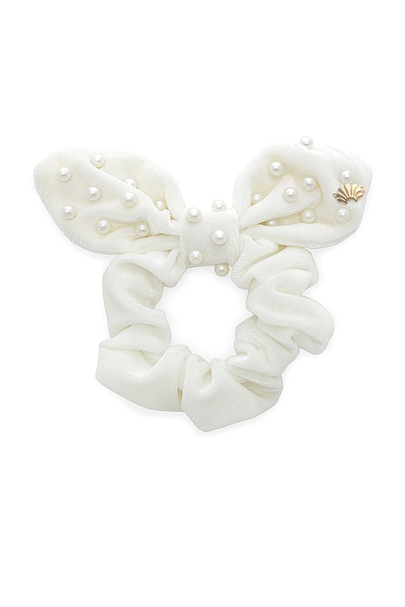 view 2 of 2 Pearl Scrunchie in Ivory