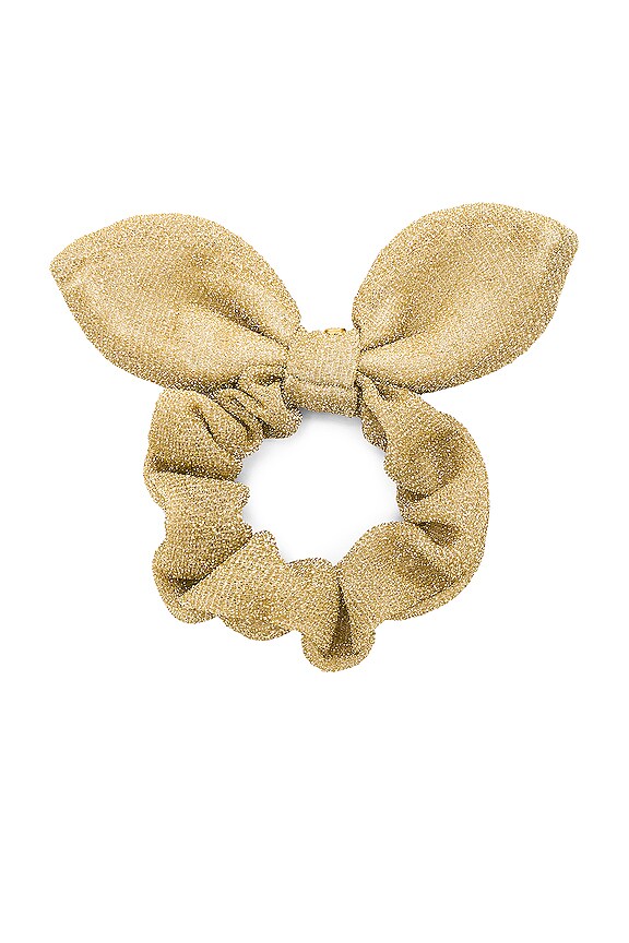 view 2 of 2 CRYSTAL スクランチー in Gold Crystal