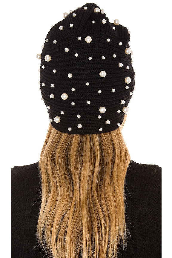 view 2 of 3 Pearl Turban in Jet