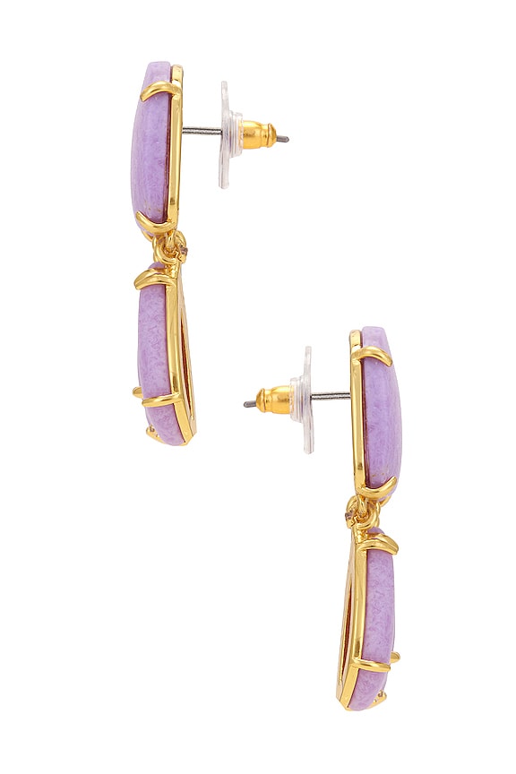 view 2 of 2 PEBBLE 귀걸이 in Lilac