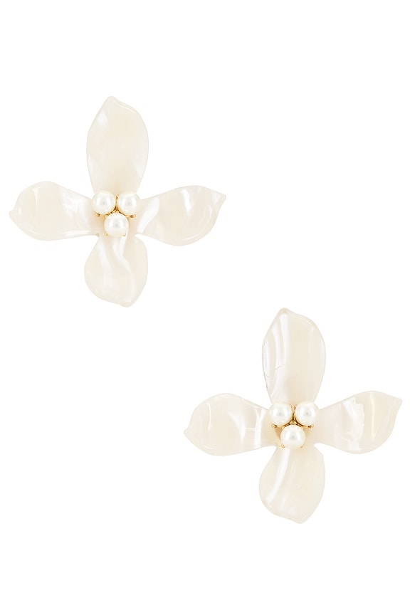 view 1 of 2 Oleander Earring in Mop