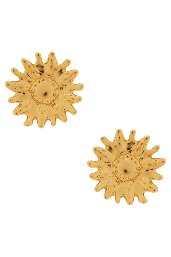 view 1 of 2 Soleil Stud Earrings in Gold