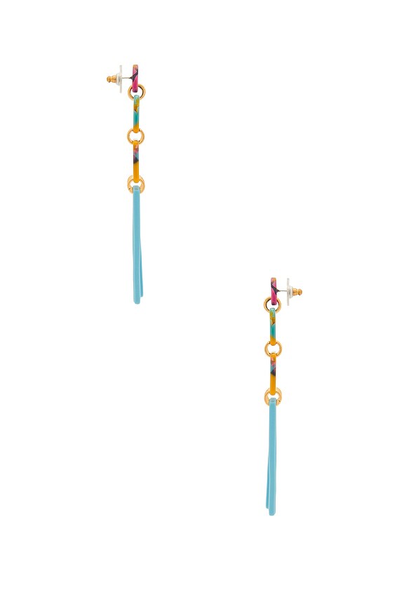 view 2 of 2 Carnival Earring in Jungle Punch