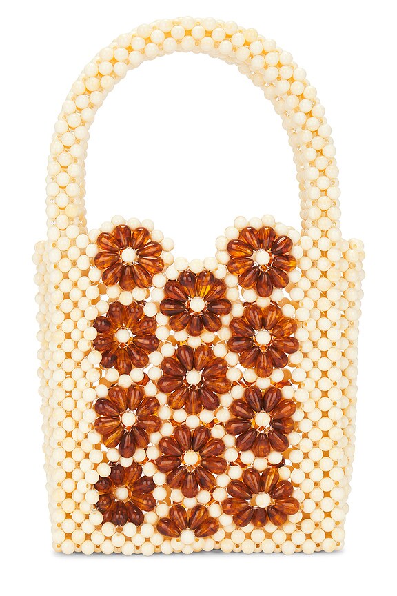 view 2 of 4 BOLSA MINI DAISY BEADED in Amber