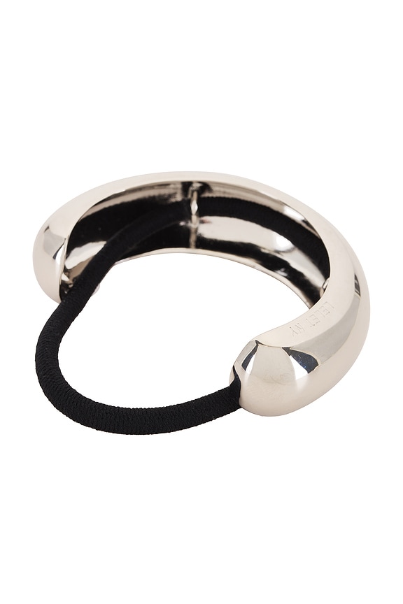 view 2 of 2 Glossy Arch Pony Cuff in Silver