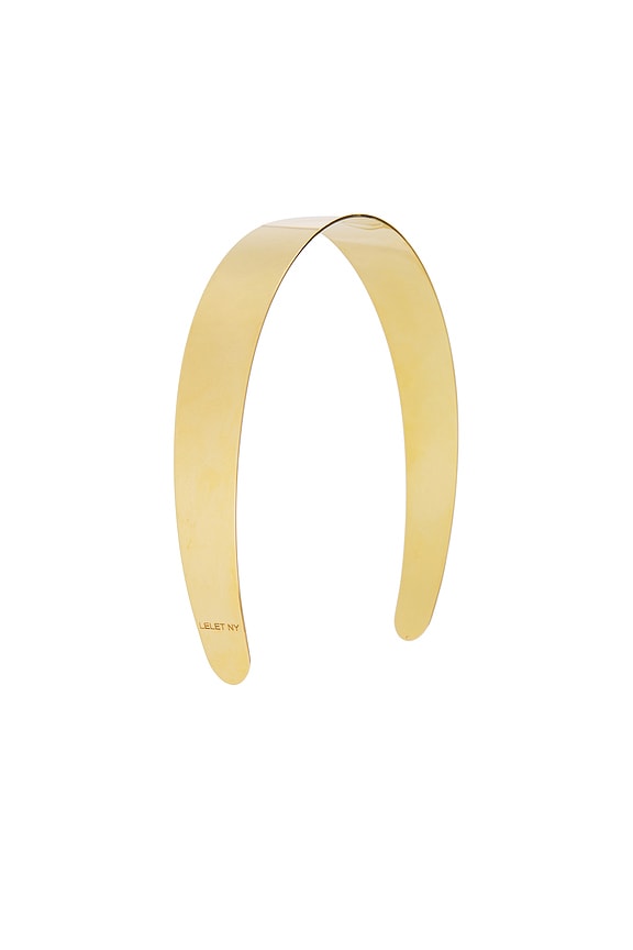 view 2 of 5 Liv Petite Metal Headband in Gold