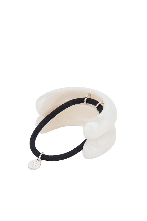 view 2 of 2 Marble Double Arch Pony Cuff in Pearlescent