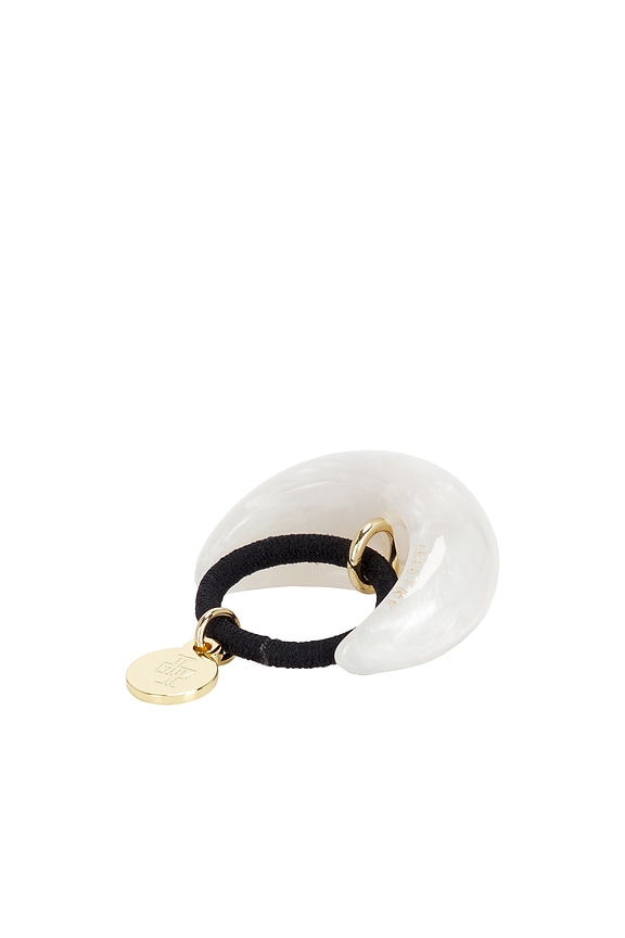 view 2 of 2 Marble Mini Dome Pony Cuff in Pearlescent