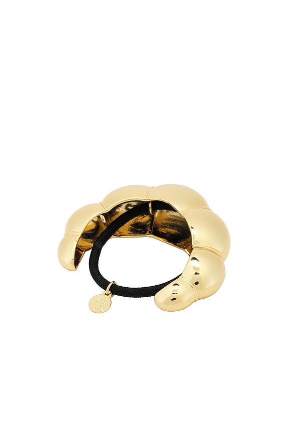 view 2 of 2 Glossy Croissant Pony Cuff in Gold