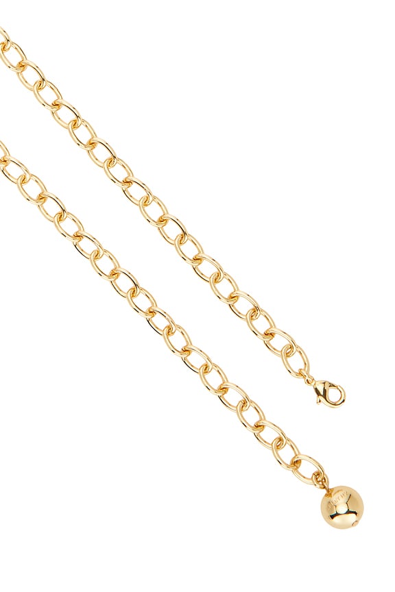 view 2 of 2 CEINTURE CHAIN in Pearl & Gold