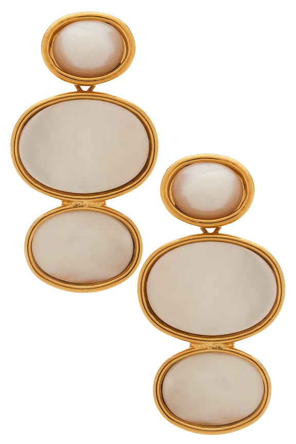 view 1 of 2 ARETES LINEALES VEGA in Mother Of Pearl