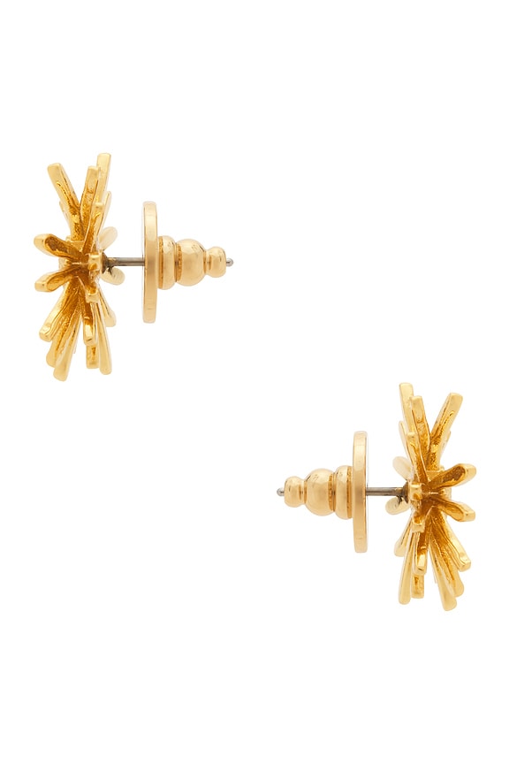 view 2 of 2 DAISY スタッズイヤリング in Gold