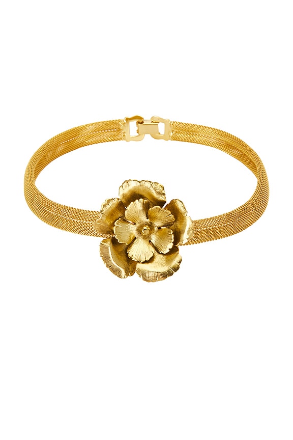 view 1 of 3 Eden Mesh Choker in Antique Gold