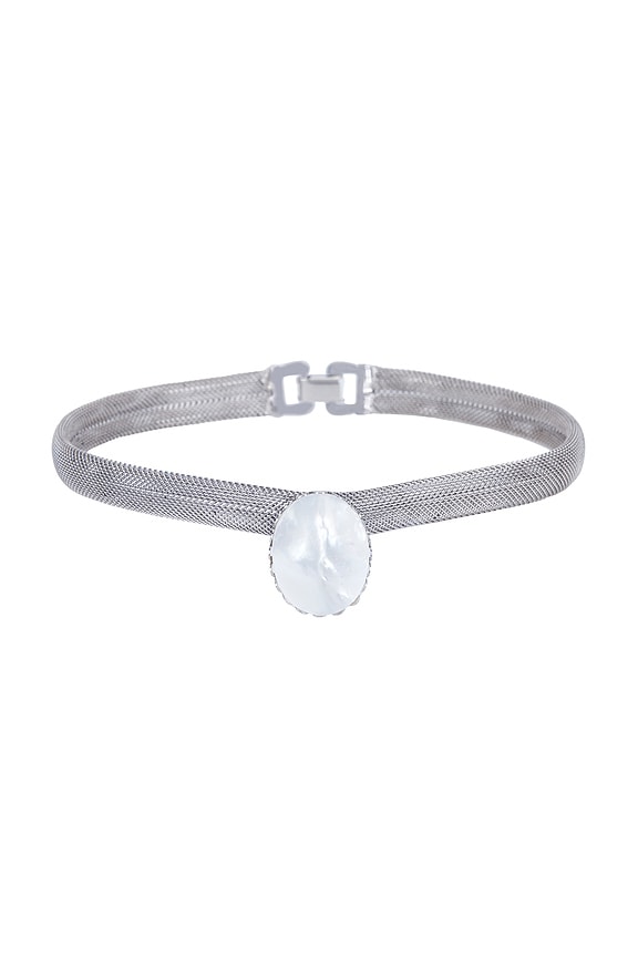 view 1 of 2 CHOKER DE MALLA CHARLOTTE in Mother Of Pearl