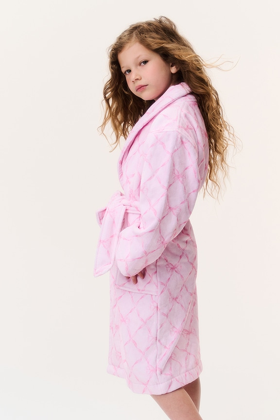 view 2 of 6 Children Robe in Pink Sweetheart