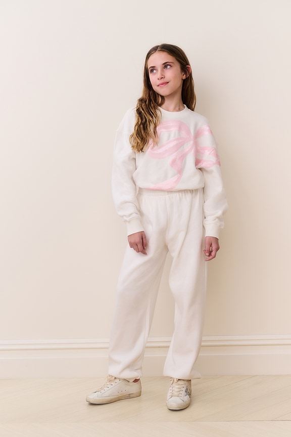 view 2 of 3 Kids Violin Sweatpant in Arctic Blush