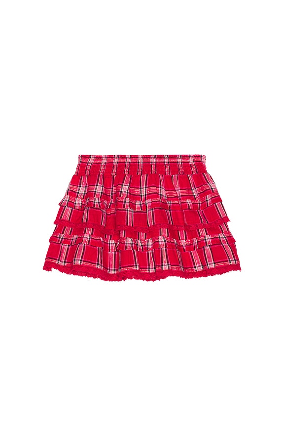 view 2 of 2 JUPE COURTE BILLIE in Cherry Jubilee