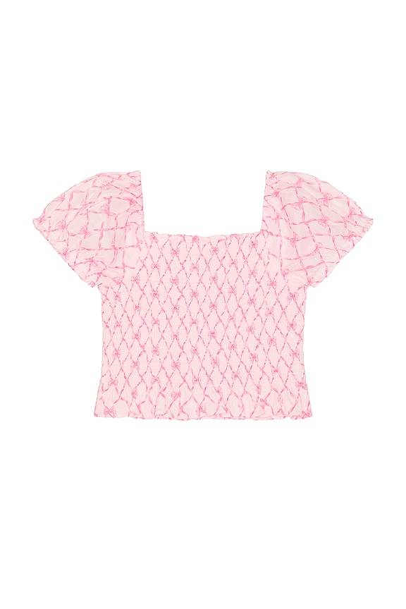 view 1 of 2 Tween Fabielle Top in Pink Peppermint