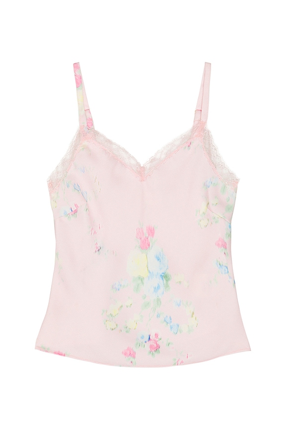 view 1 of 2 Tween Lirena Top in Rosy Trellis