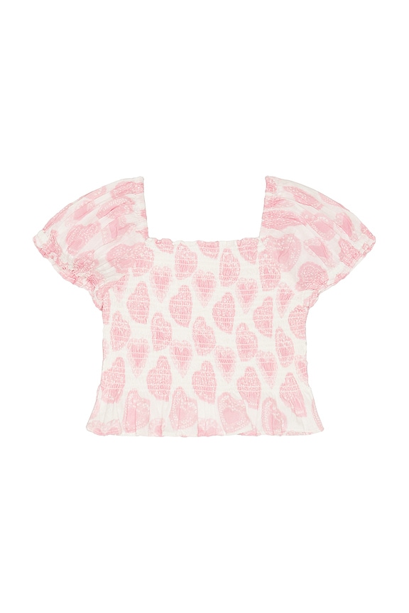 view 1 of 2 Kids Fabielle Top in Angel Kiss