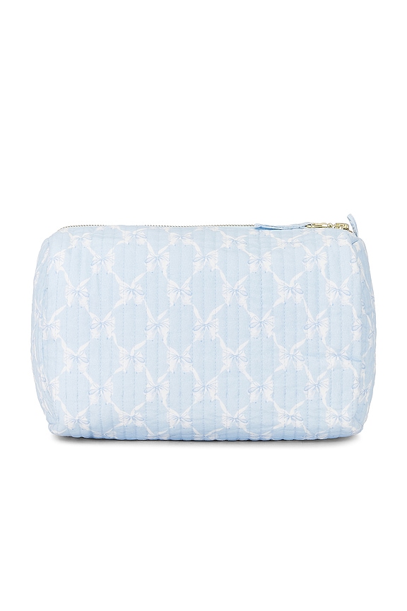 view 2 of 4 Octavia Pouch With Bow in Chilled Blue