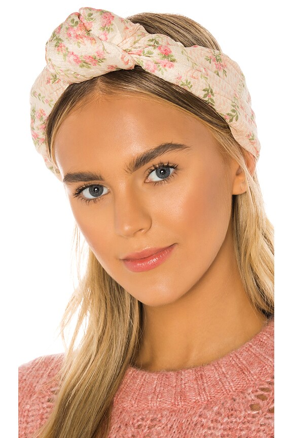 view 1 of 2 Sheridan Headband in Rose Hemp