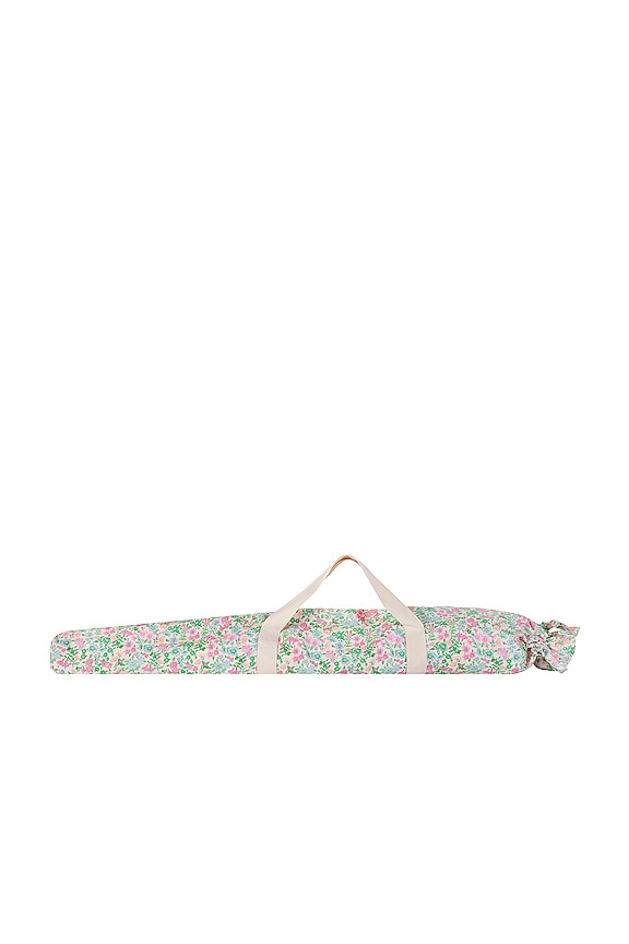 view 2 of 3 X Hurley Tassel Umbrella in Strawberry Sugar & Misty Lilac