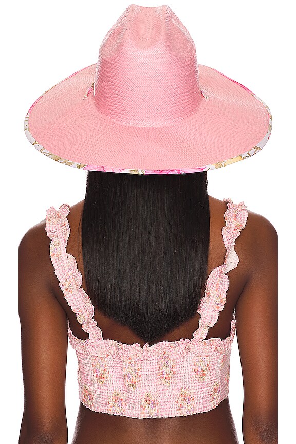 view 2 of 3 x Hurley Lifeguard Straw Hat in Hibiscus