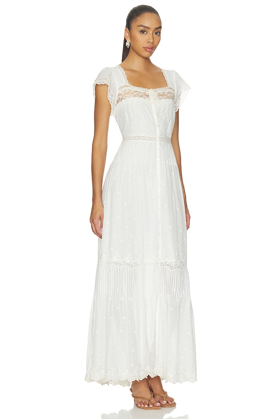 view 2 of 4 Georgine Dress in Ivory